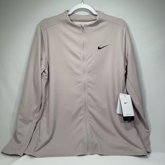 NWT New Nike Women's Dri-FIT UV Advantage Large L Full Zip Top Jacket Run Golf - Picture 5 of 9